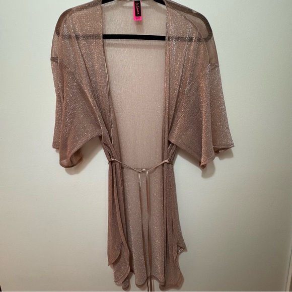 Shimmering Lingerie Robe 🤍🤍🤍💫 - Picture 3 of 5